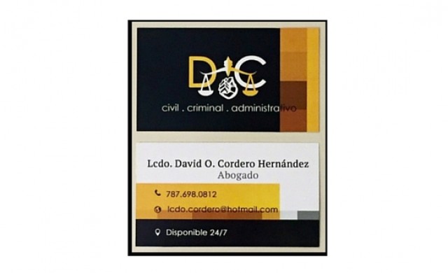 Lcdo. David O. Cordero Hernandez