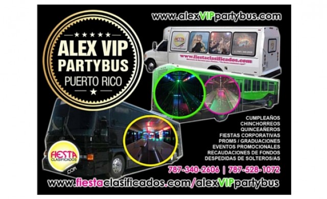 Alex VIP Party Bus Puerto Rico
