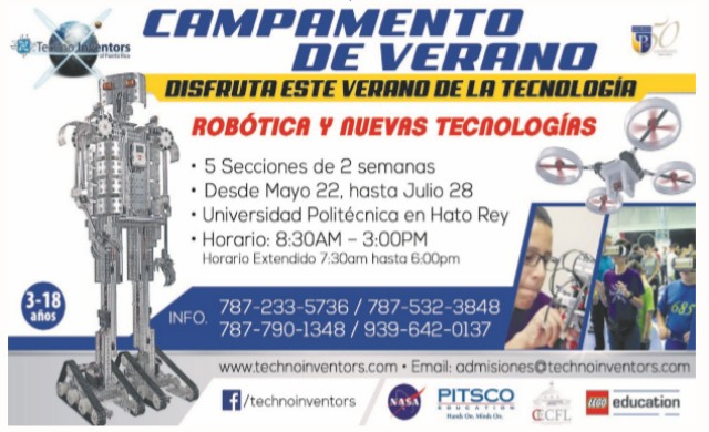 Techno Inventors Campamento de Verano